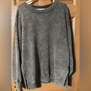 SO WASHED OUT PULLOVER TUNIC MEDIUM NWT